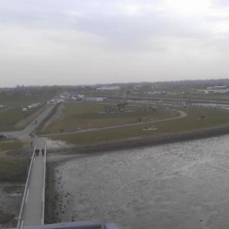 Nordsee Und Natur. Gemuetliche Fewo Mit Deichblick Dorumer Neufeld Buitenkant foto